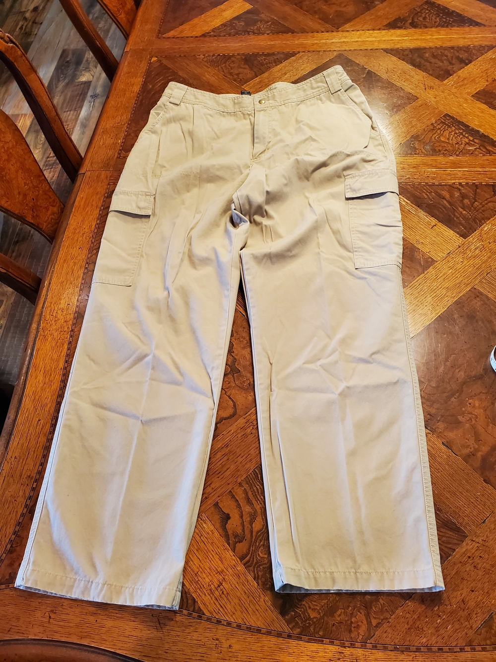 Rafaella Women's Tan Cargo Trousers